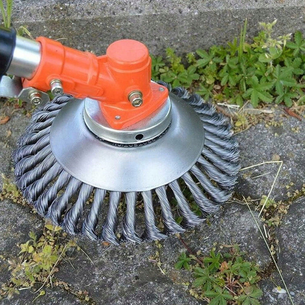 WEED BRUSH WIRE DISC WIRE BRUSH 200MM FOR WEED SCYTHE Brand no brand