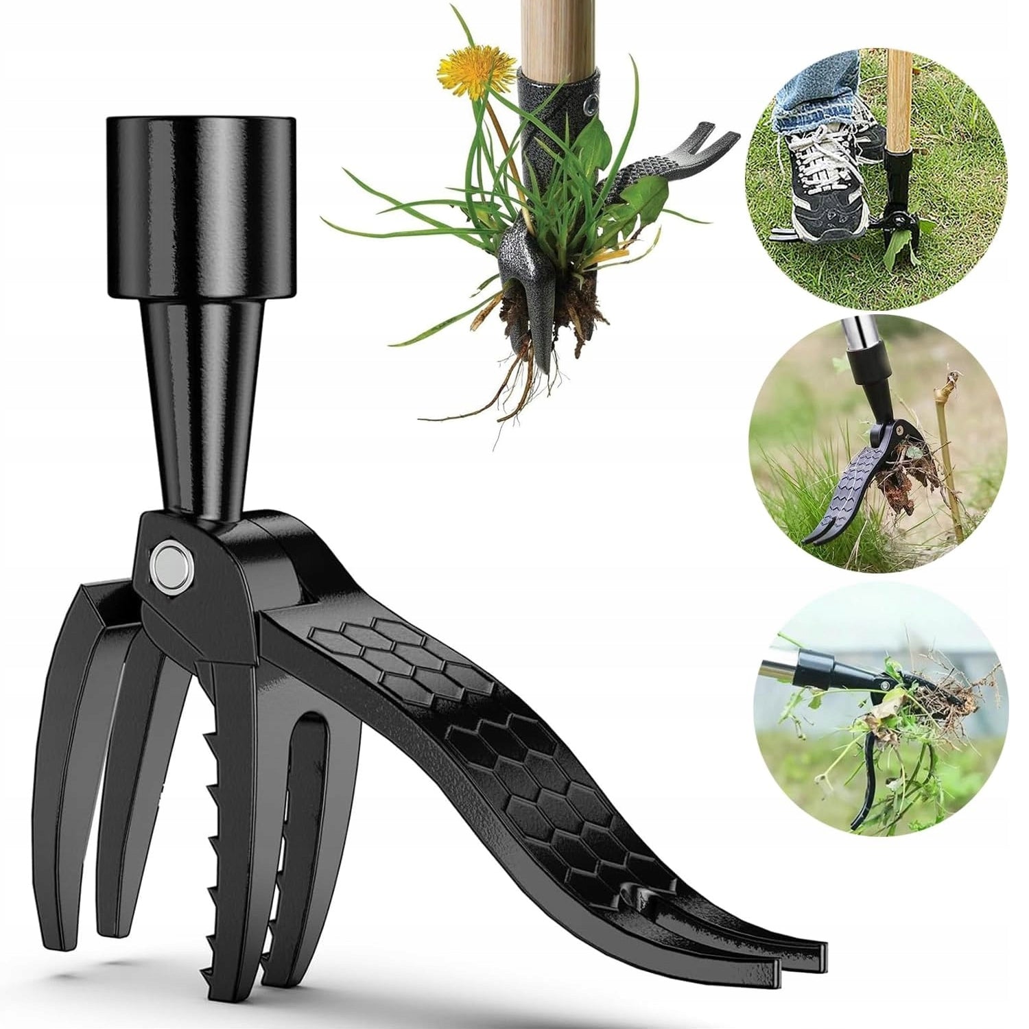 WEED PULLER WEED CUTTER FOR GARDEN REMOVAL STRONG WINCH Packaging status original