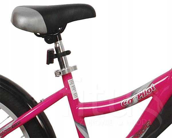 WEERIDE Baby Attached Bike Hol CO-PILOT Pumped Wheels 20 PINK Model Co Pilot