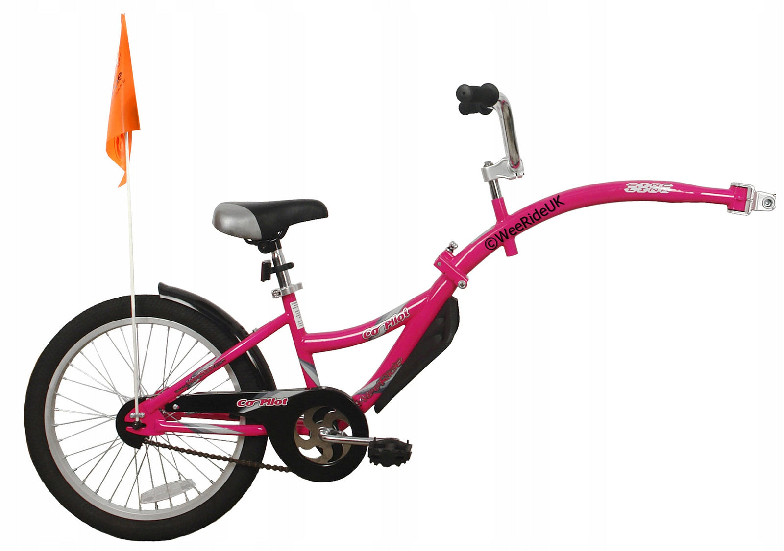 WEERIDE Baby Attached Bike Hol CO-PILOT Pumped Wheels 20 PINK Packaging status original