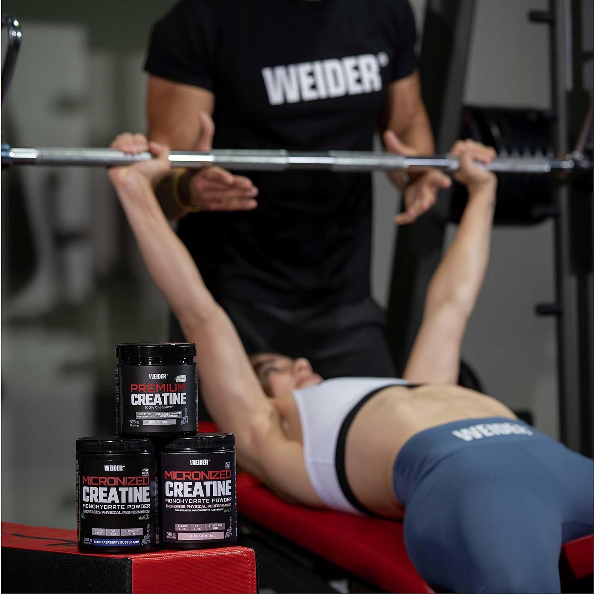 WEIDER MICRONIZED CREATINE 300g CREATINE MONOHYDRATE STRENGTH - RASPBERRY EAN (GTIN) 8414192347393