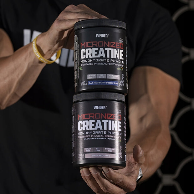 WEIDER MICRONIZED CREATINE 300g CREATINE MONOHYDRATE STRENGTH - RASPBERRY Manufacturer code Weider Micronized Creatine 200 MESH