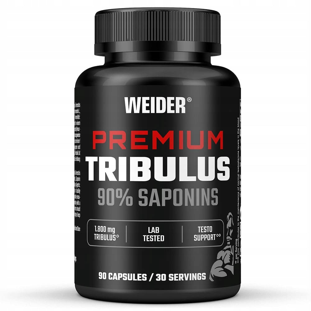 WEIDER TRIBULUS TERRESTRIS EXTRACT 90 kaps - LIBIDO TESTOSTERONE BOOSTER