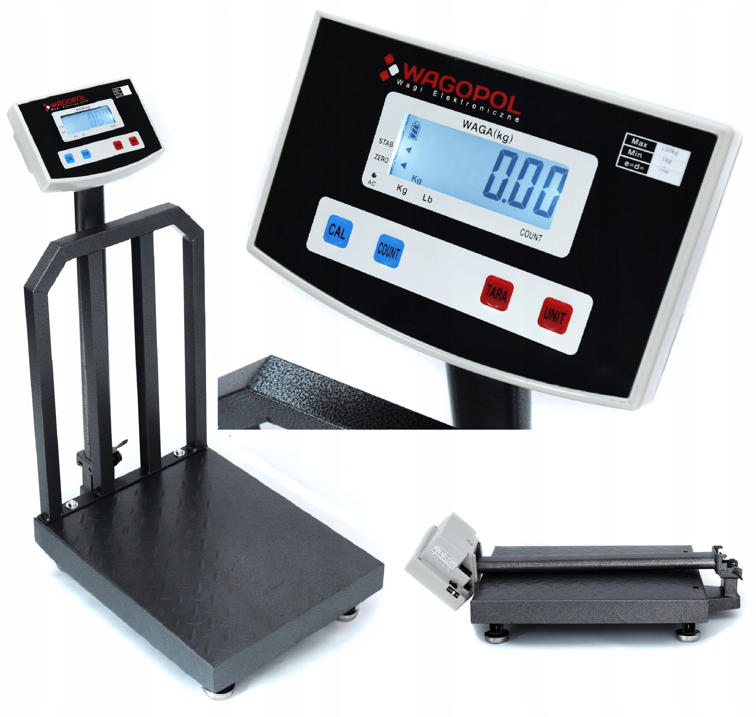 WEIGHT 150KG / 10g ELECTRONIC 50x40cm STORAGE GASTRONOMIC SHOP