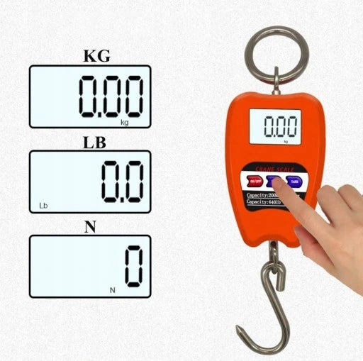 WEIGHT 200 KG HANGING CRANE INDUSTRIAL HOOK Manufacturer code Waga pomarańczowa 200kg