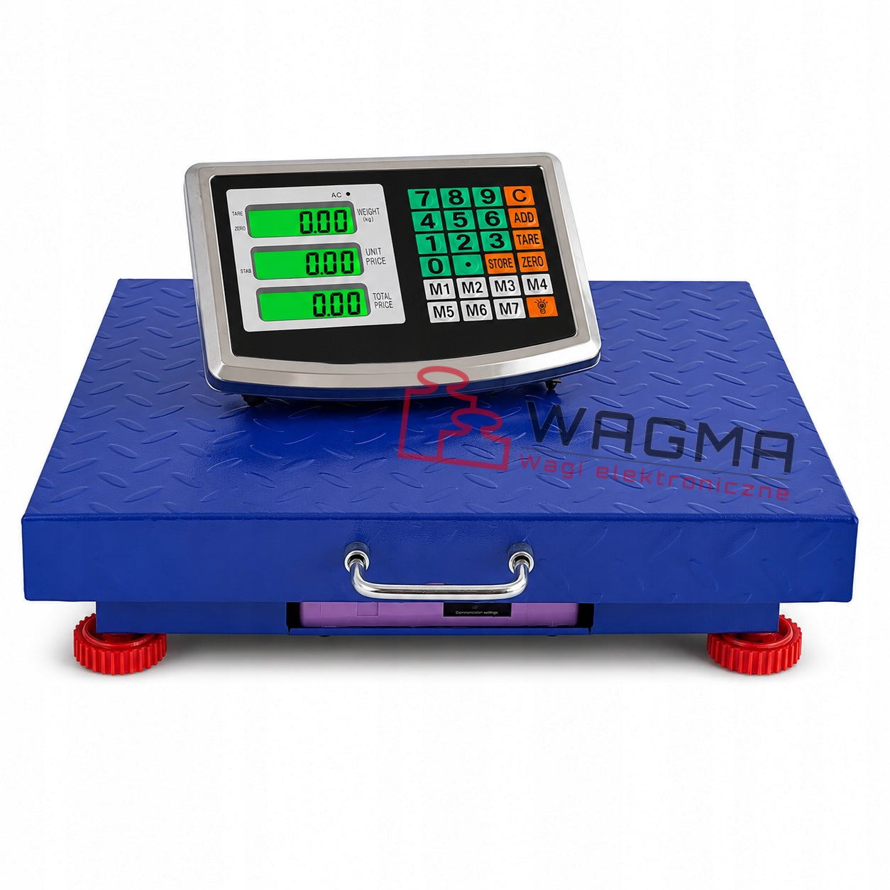 WEIGHT 300 KG 50x40cm WIRELESS ELECTRONIC PLATFORM LCD STORAGE Packaging status original