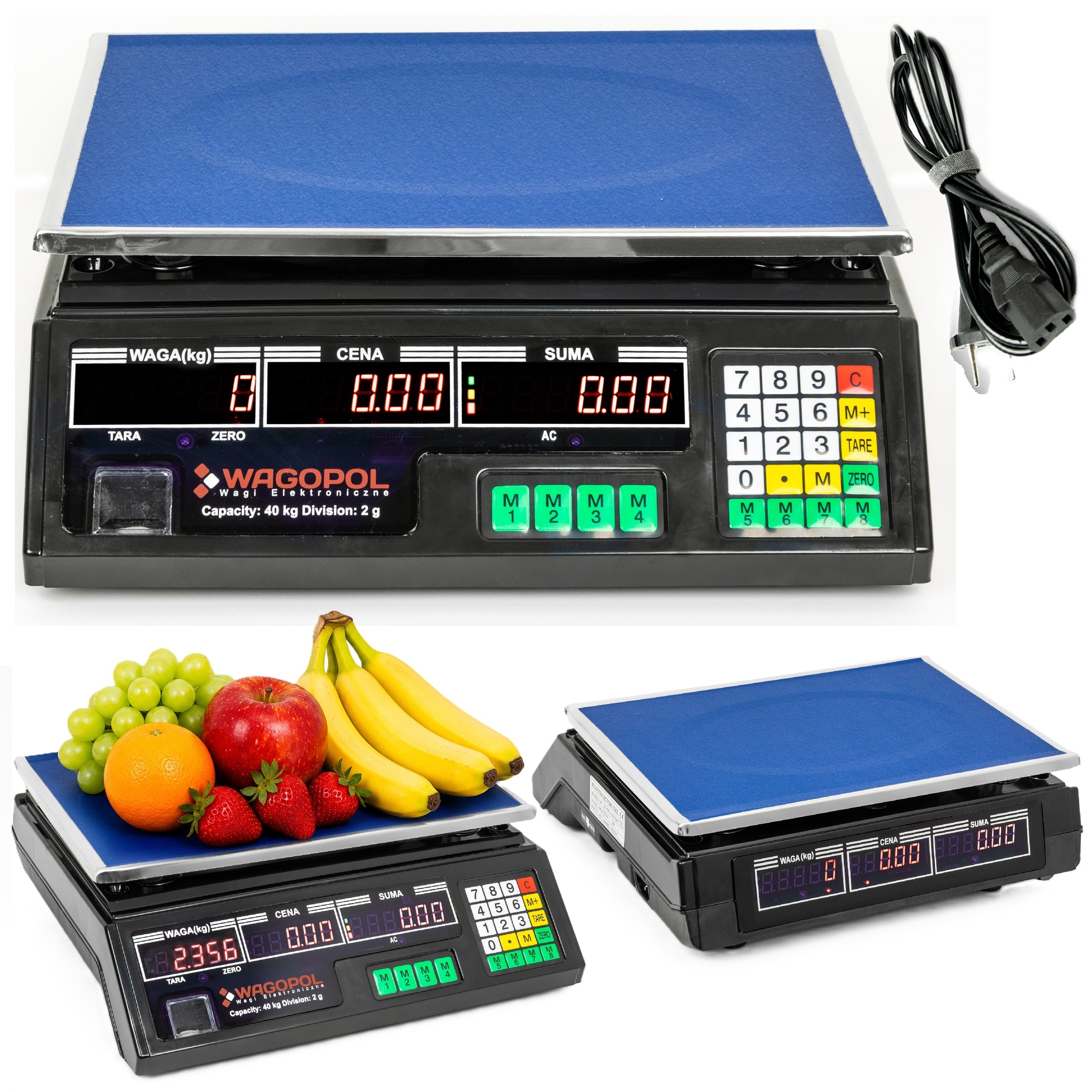 WEIGHT 40KG / 2g SHOP GASTRONOMIC KITCHEN ELECTRONIC STORAGE +