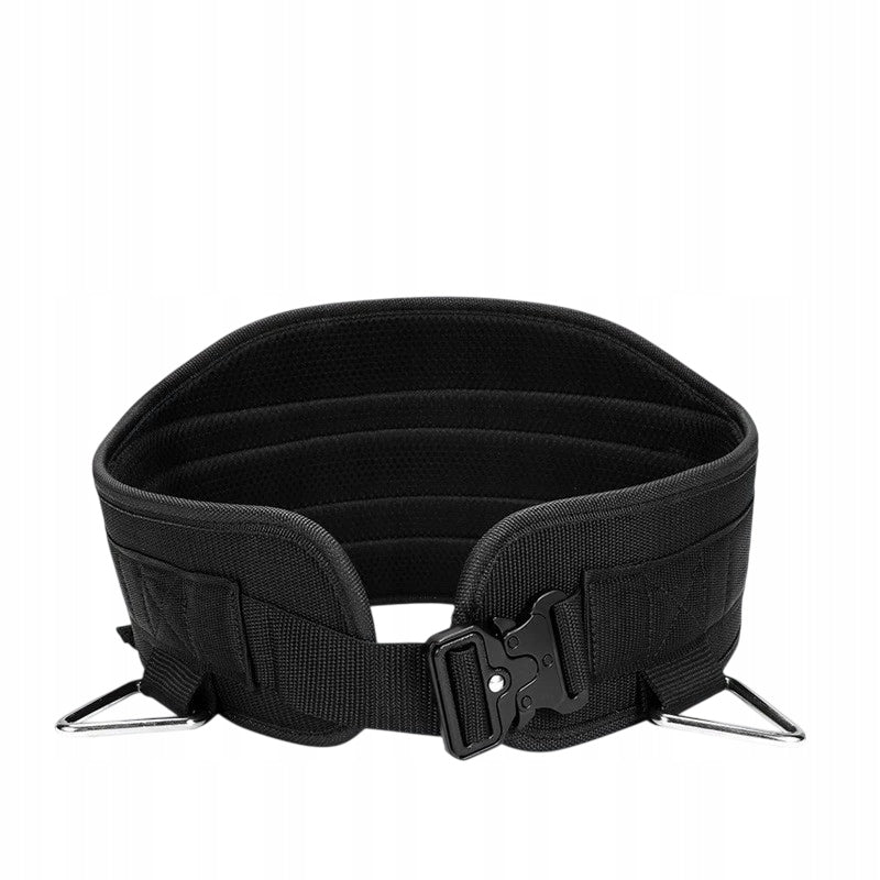 WEIGHT BELT WITH BUCKLE AND BODYBUILDING CHAIN - DIP BELT Total length 88 cm