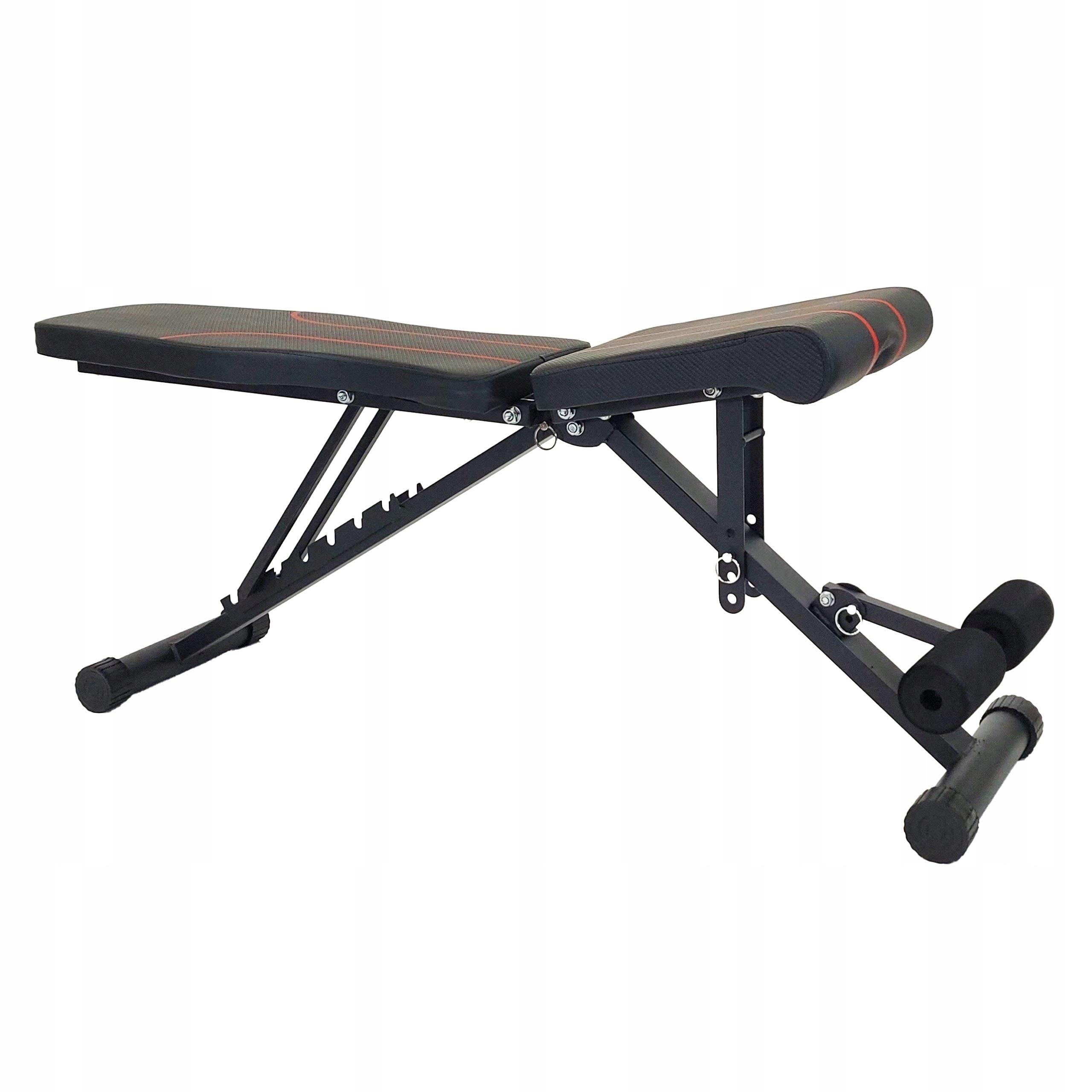WEIGHT BENCH ADJUSTABLE FOR EXERCISE FOLDING STRAIGHT SLANT BENCH Maximum user weight 110 kg