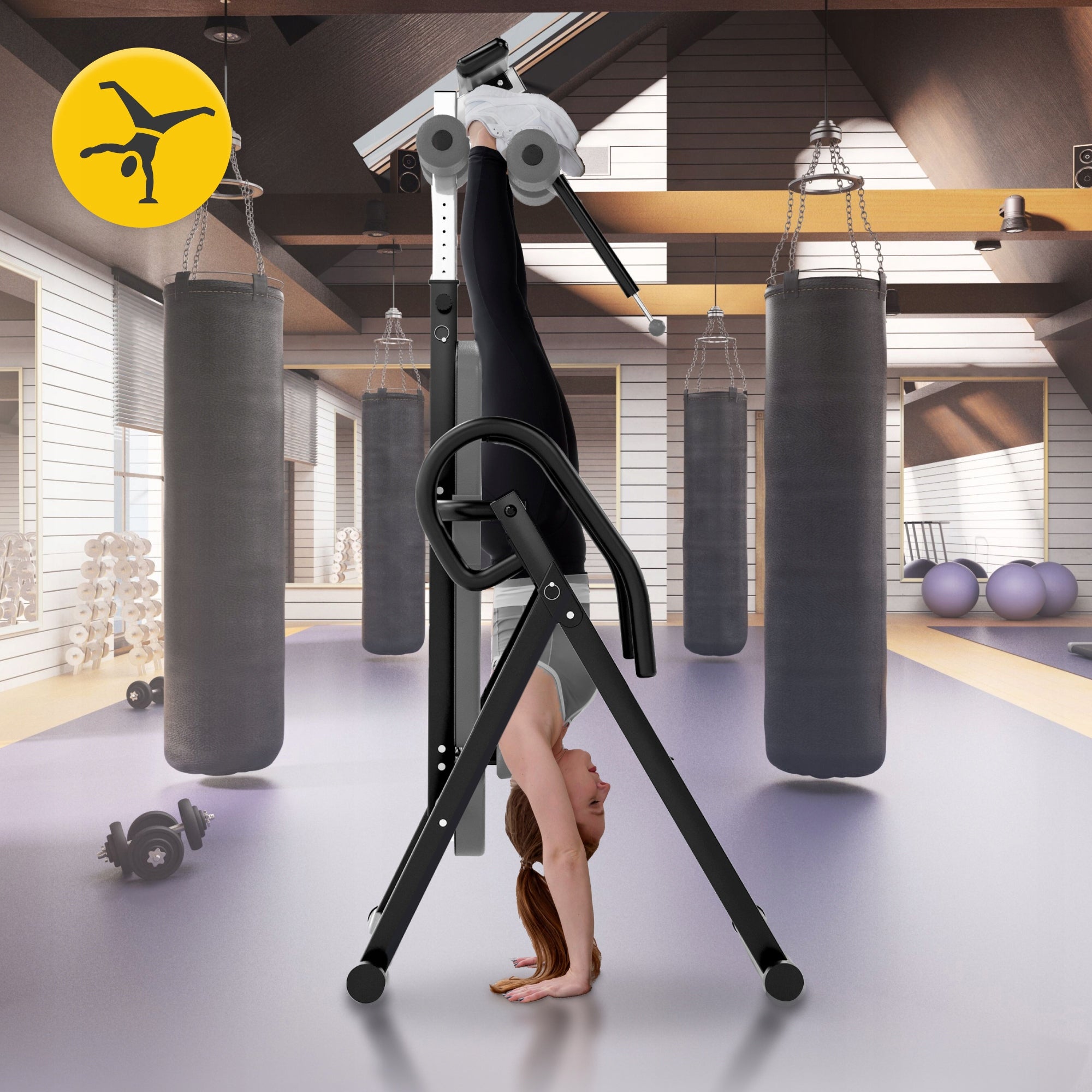 WEIGHT BENCH INVERSION GRAVITY BENCH FOR EXERCISE ADJUSTABLE For for back multifunctional