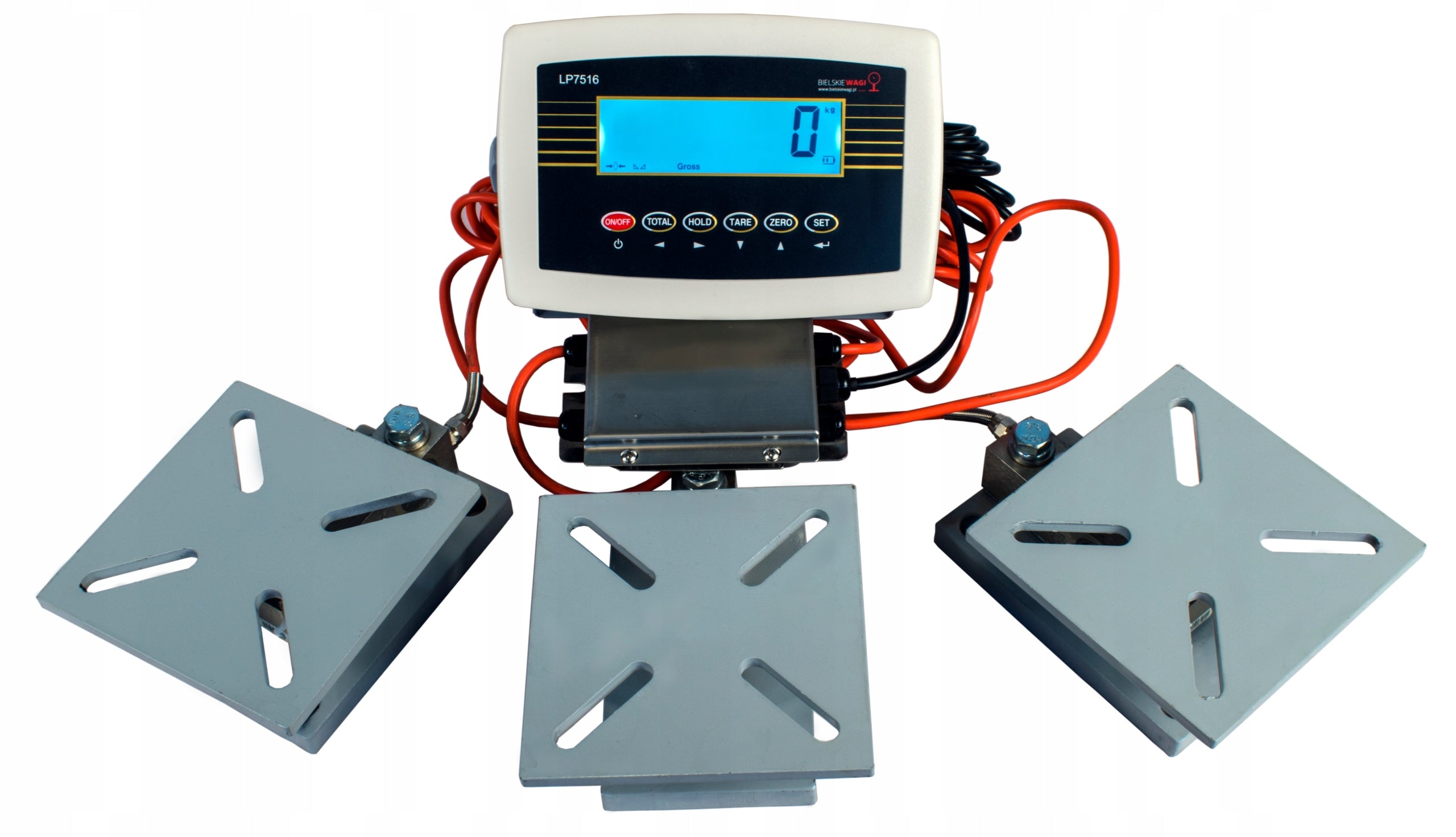 WEIGHT UNDER MIXER FEED TANK WITH MILK 6000kg Power supply battery and mains