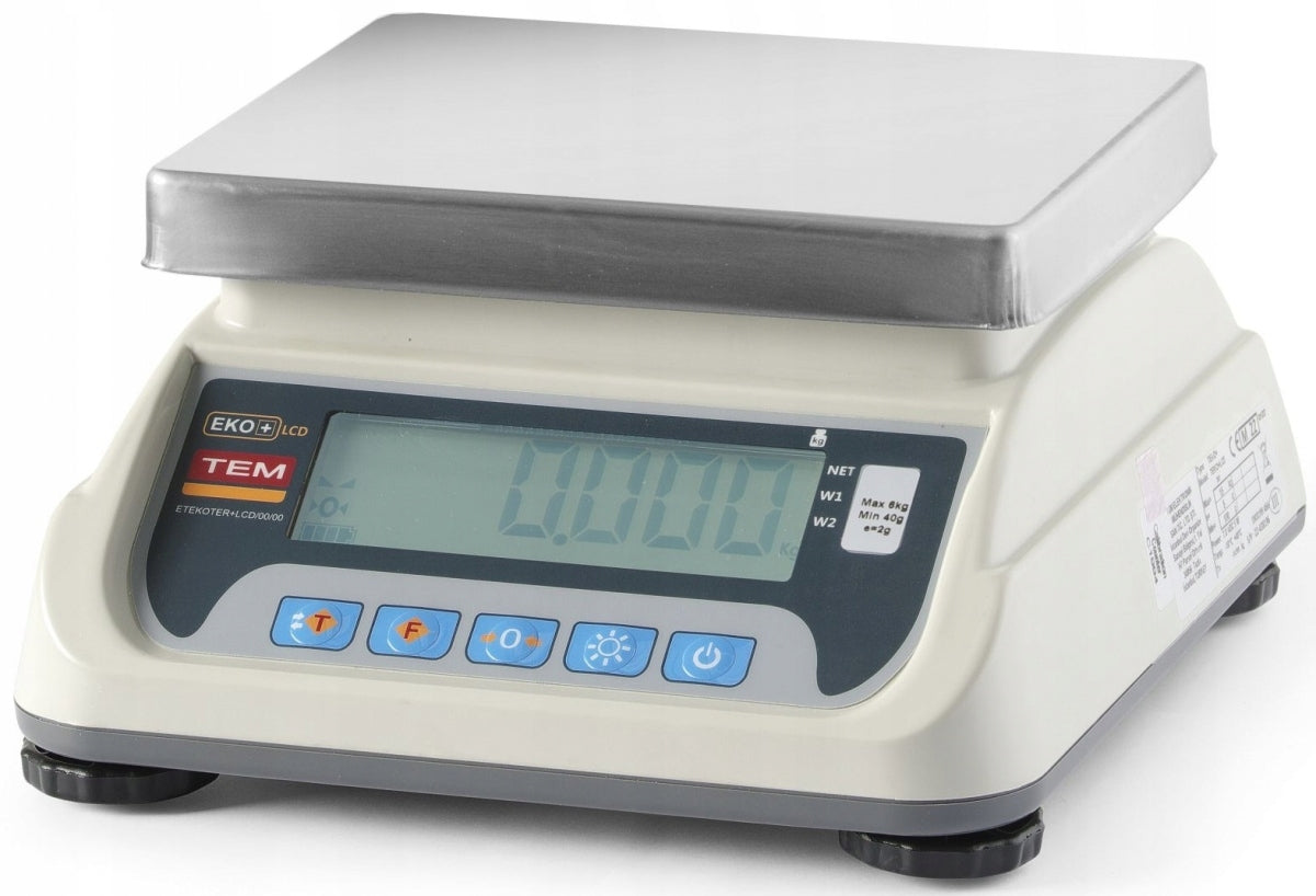 WEIGHT WITH LEGALIZATION LCD 15 KG TEKO Manufacturer code TEKO+LCD15T-P1
