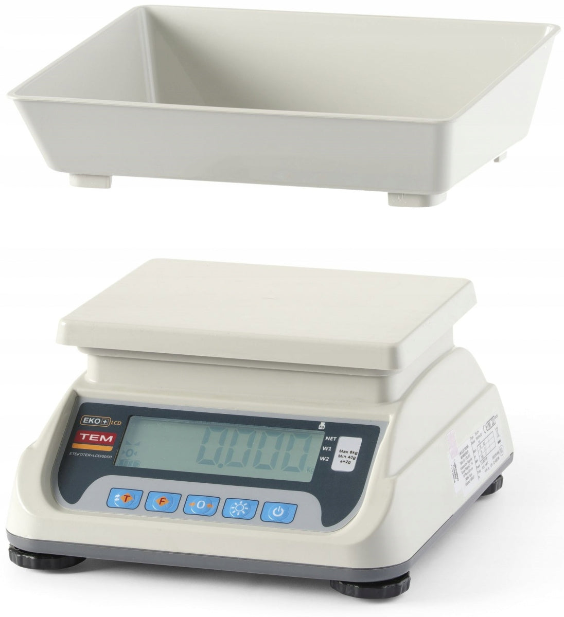 WEIGHT WITH LEGALIZATION LCD 15 KG TEKO