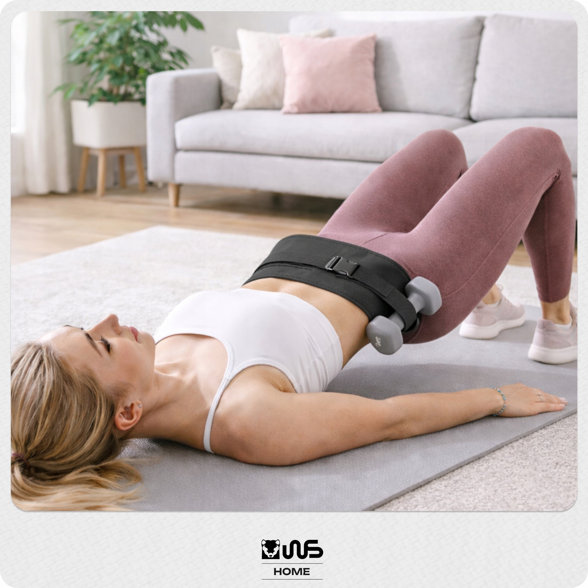 WEIGHTED BELT for Hips HIP TRUST for DUMBBELLS Buttock Training at the Gym Packaging status original