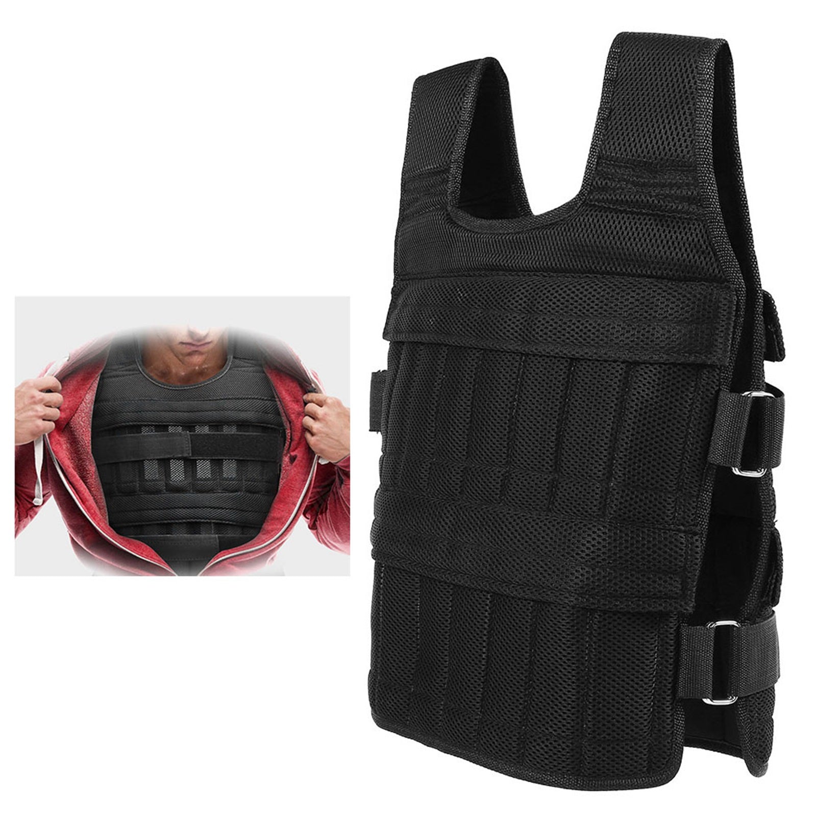 WEIGHTED TRAINING VEST 15 KG Packaging status original