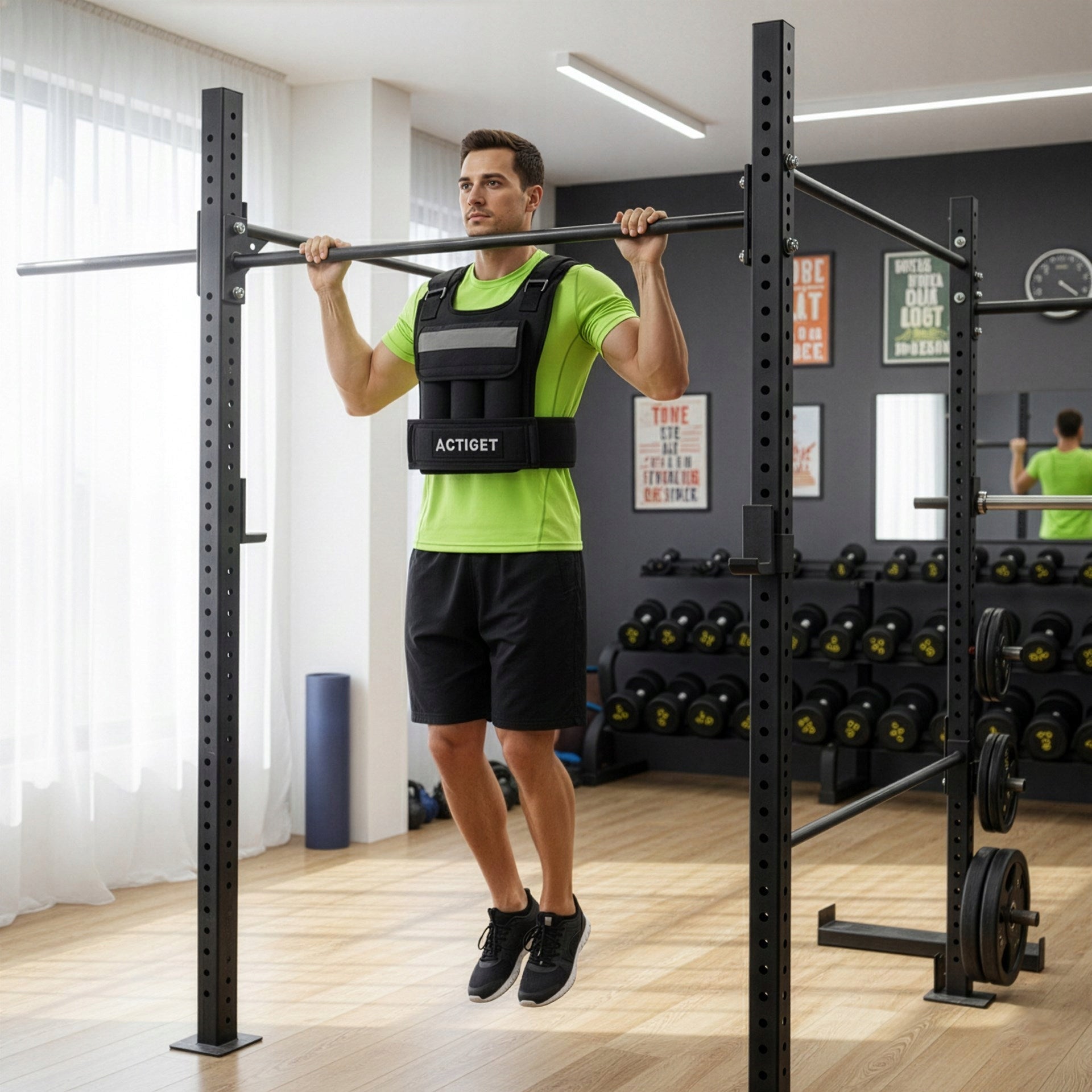 WEIGHTED VEST 20kg ADJUSTABLE TRAINING FOR WEIGHTED EXERCISES Packaging status original