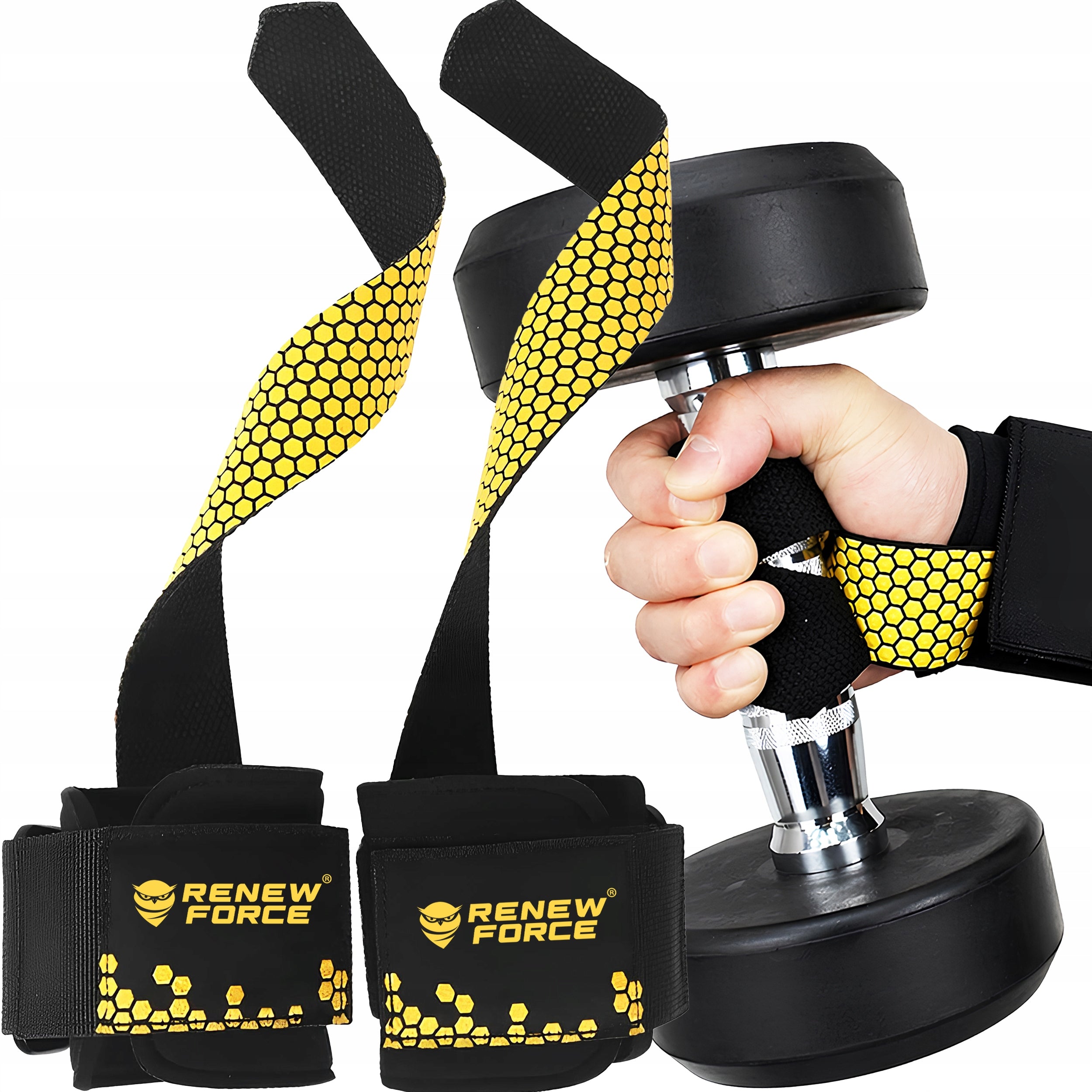 WEIGHTLIFTING BELTS STRAPS HANDLES FOR DEADLIFT TRAINING