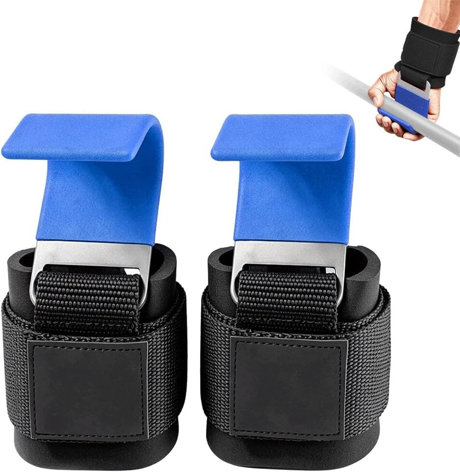 WEIGHTLIFTING HOOKS TRAINING STRAPS 113KG GYM