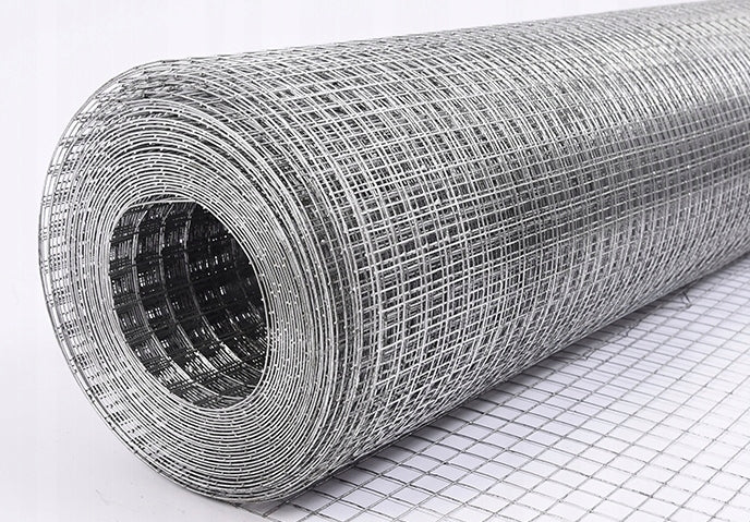 WELDED MESH breeding ZINC for rodents eye 25 x 25 10 m aviary cage Length 10 m