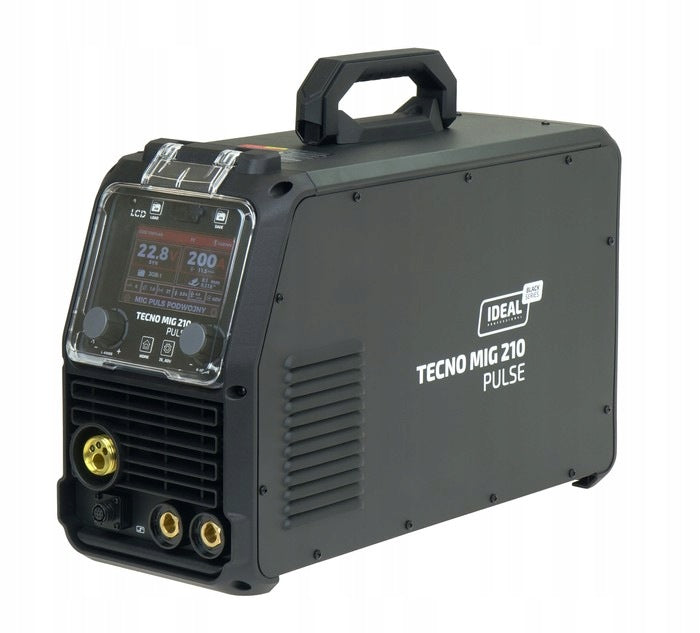 WELDER IDEAL TECNO MIG 210 PULSE LCD BLACK SERIES 4x4 SEMI-AUTOMATIC 230V 155 Manufacturer code TMIG210PV2