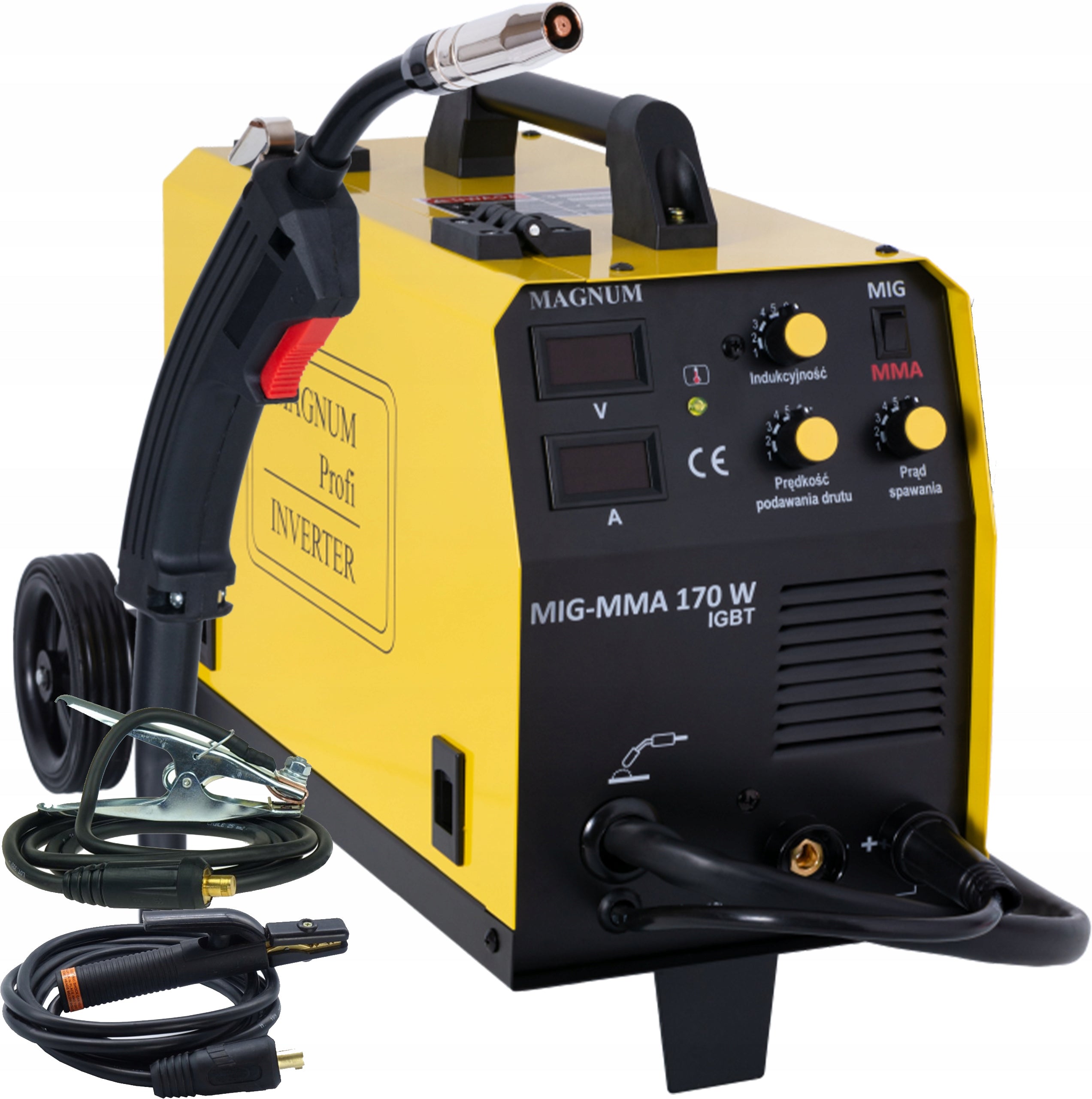 WELDER MIGOMAT MAGNUM 170w 160a semi-automatic welding machine set of 3 Manufacturer code HRS2