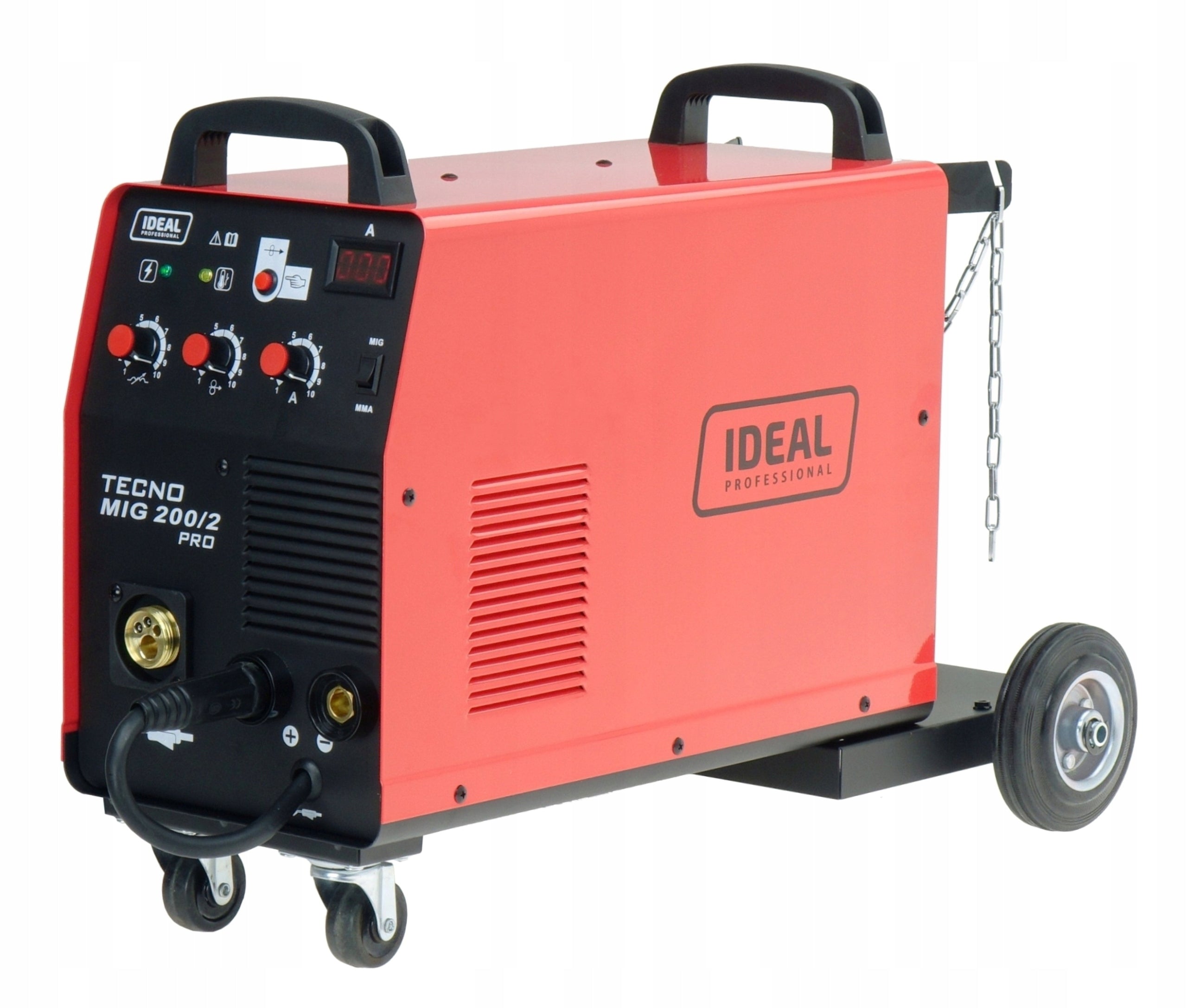 WELDER Migomat Ideal Tecnomig 200/2 PRO IGBT MMA 230/400V Cylinder Set Manufacturer code IDEAL TECNOMIG 200/2 RSH5