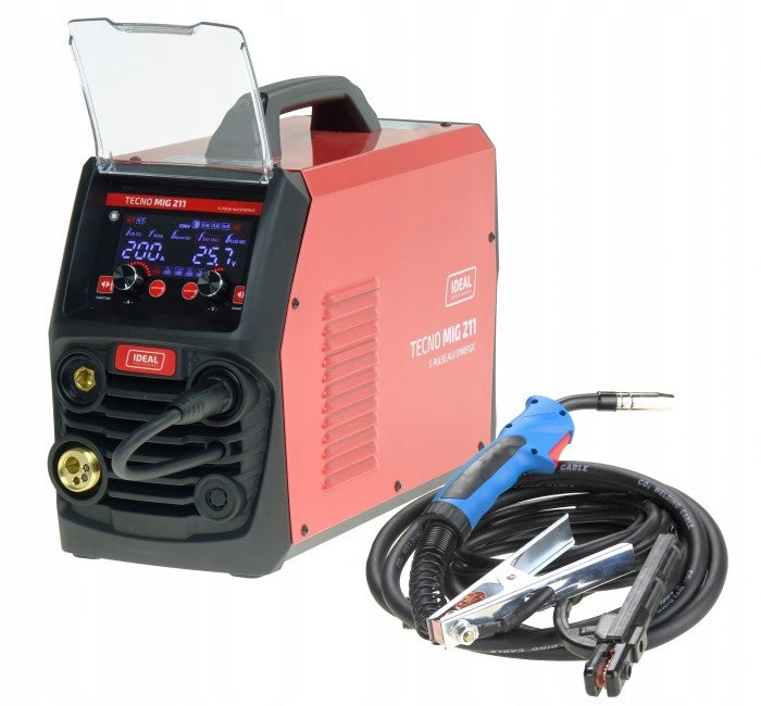 WELDER TecnoMig 211 S-Pulse Alu SYNERGY migomat