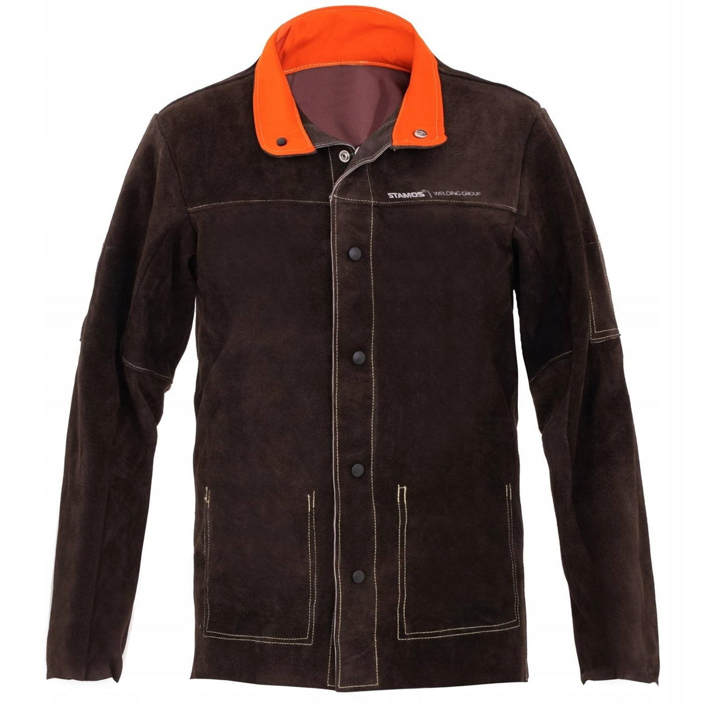 WELDING JACKET COW LEATHER XL FOR WELDING Brand Stamos