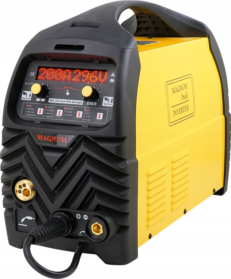 WELDING MACHINE MAGNUM MIG 222 PULSE SYNERGY ALUMINIUM Brand Magnum