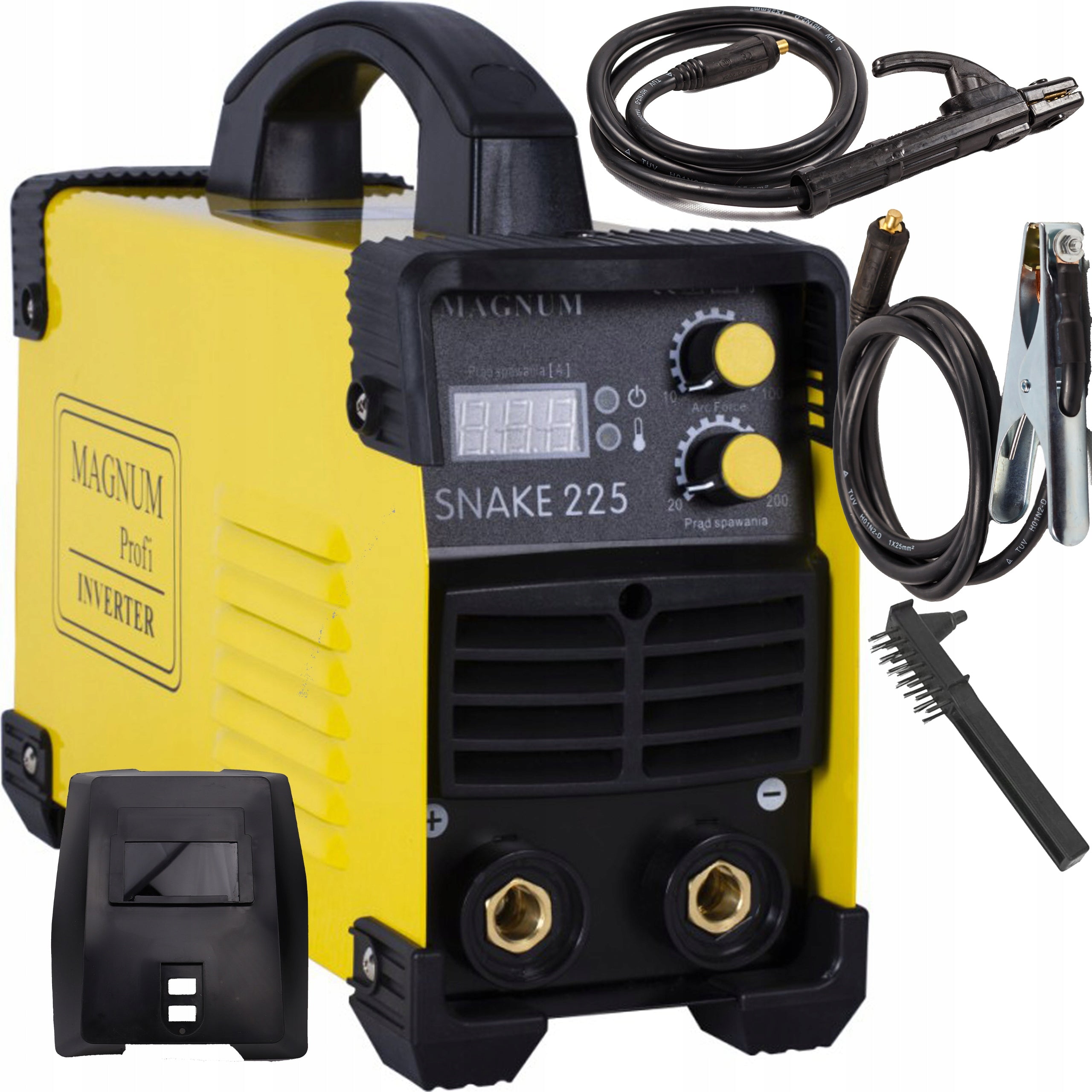 WELDING MACHINE MAGNUM SNAKE 225 MMA 200A 60% CYCLE
