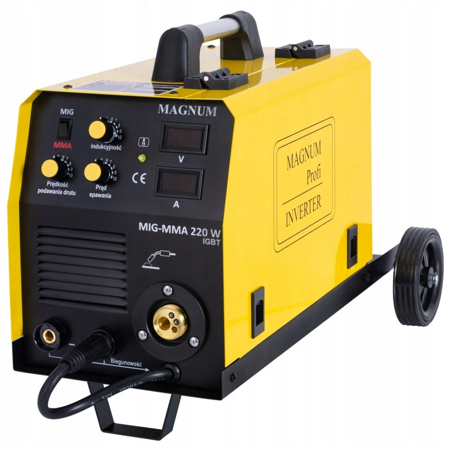 WELDING MACHINE MIGOMAT 200A MAGNUM SOLDERING 230V IGBT MIG/MAG MMA SET EAN (GTIN) 5907195563745