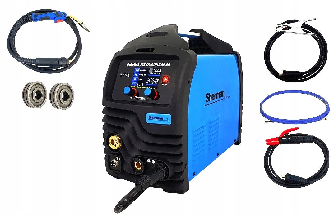 WELDING MACHINE MIGOMAT DIGIMIG 215 DP 4R SHERMAN SEMI-AUTOMATIC WIRE FEEDER 4X4