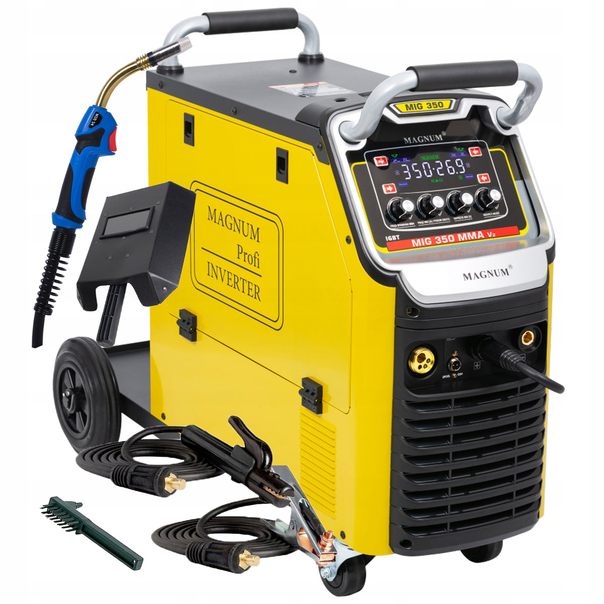 WELDING MACHINE MIGOMAT MAGNUM MIG 350 V2 MMA TIG LIFT 3IN1 350A SOLDERING Brand Magnum