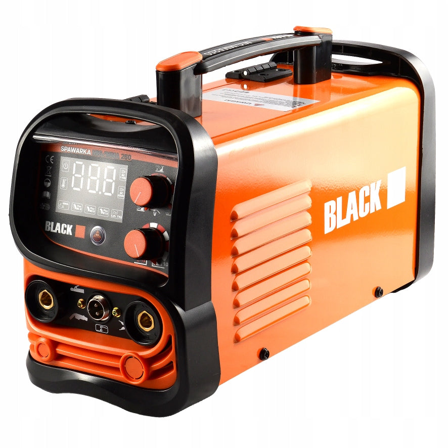 WELDING MACHINE MIGOMAT MIG MAG MMA 250A FLUX BLACK Brand Black