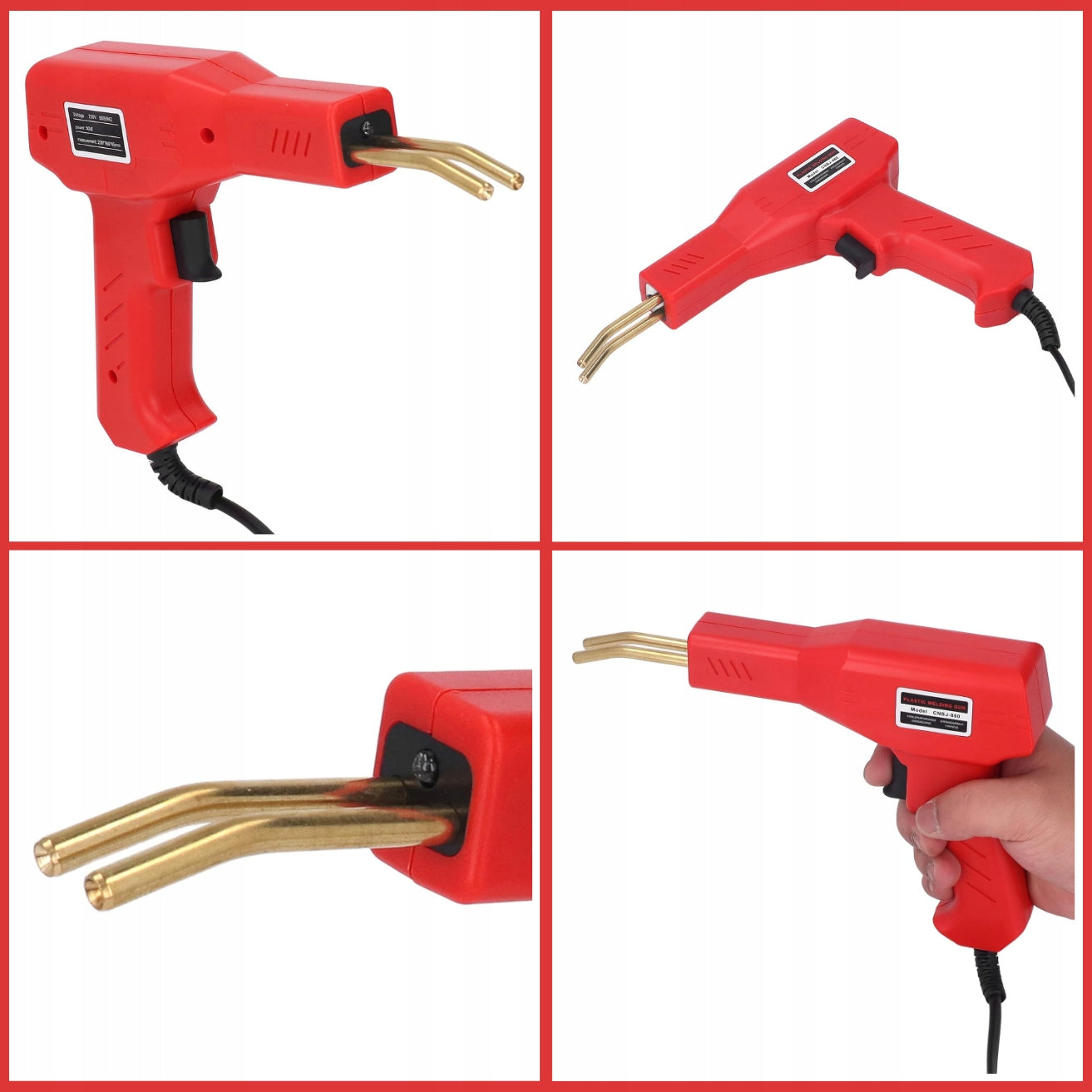 WELDING MACHINE PLASTIC STAPLER SET + 200PCS EAN (GTIN) 5902186610064