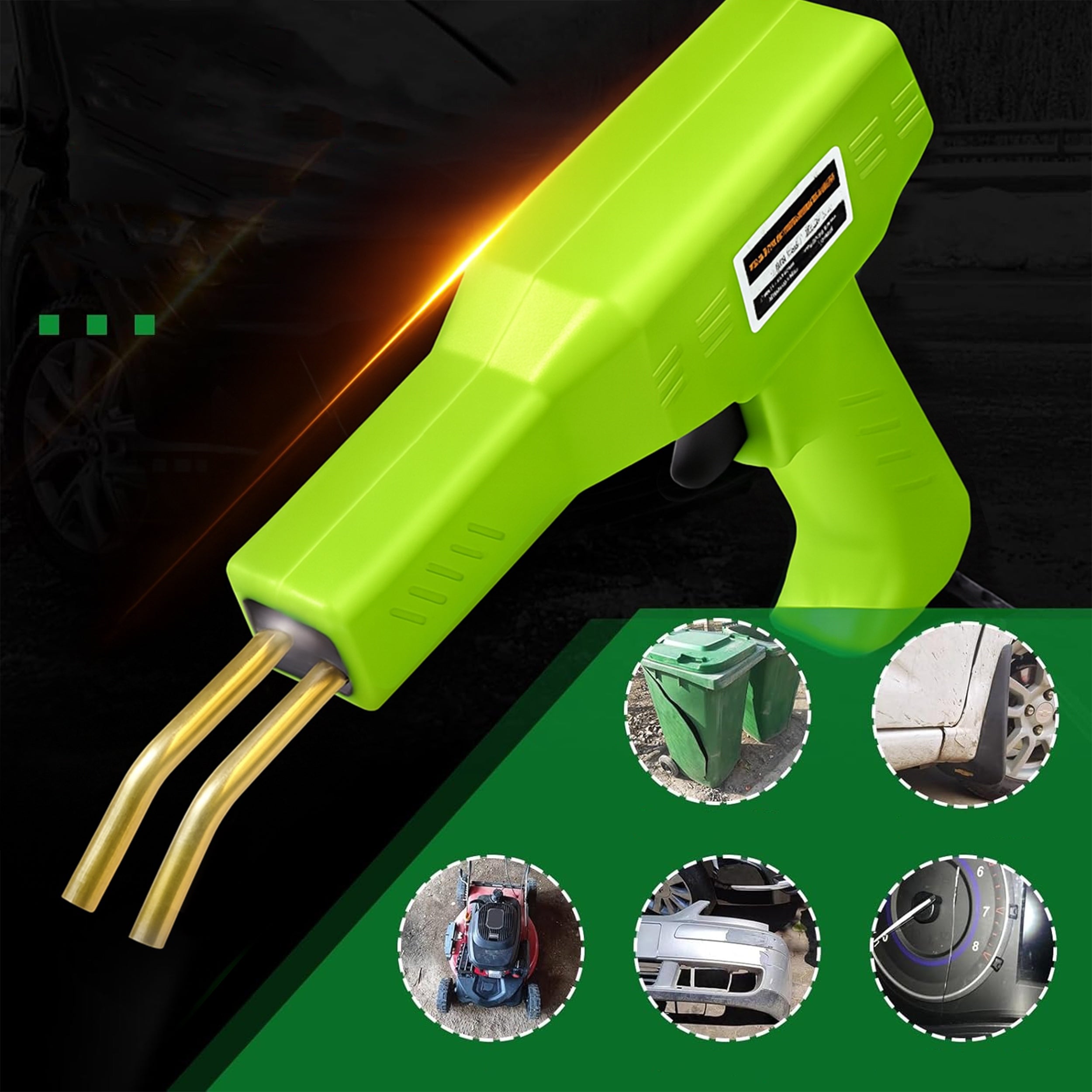 WELDING MACHINE PLASTIC STAPLER SOLDERING IRON PLASTIC 1000PCS STAPLES Brand Renew Force