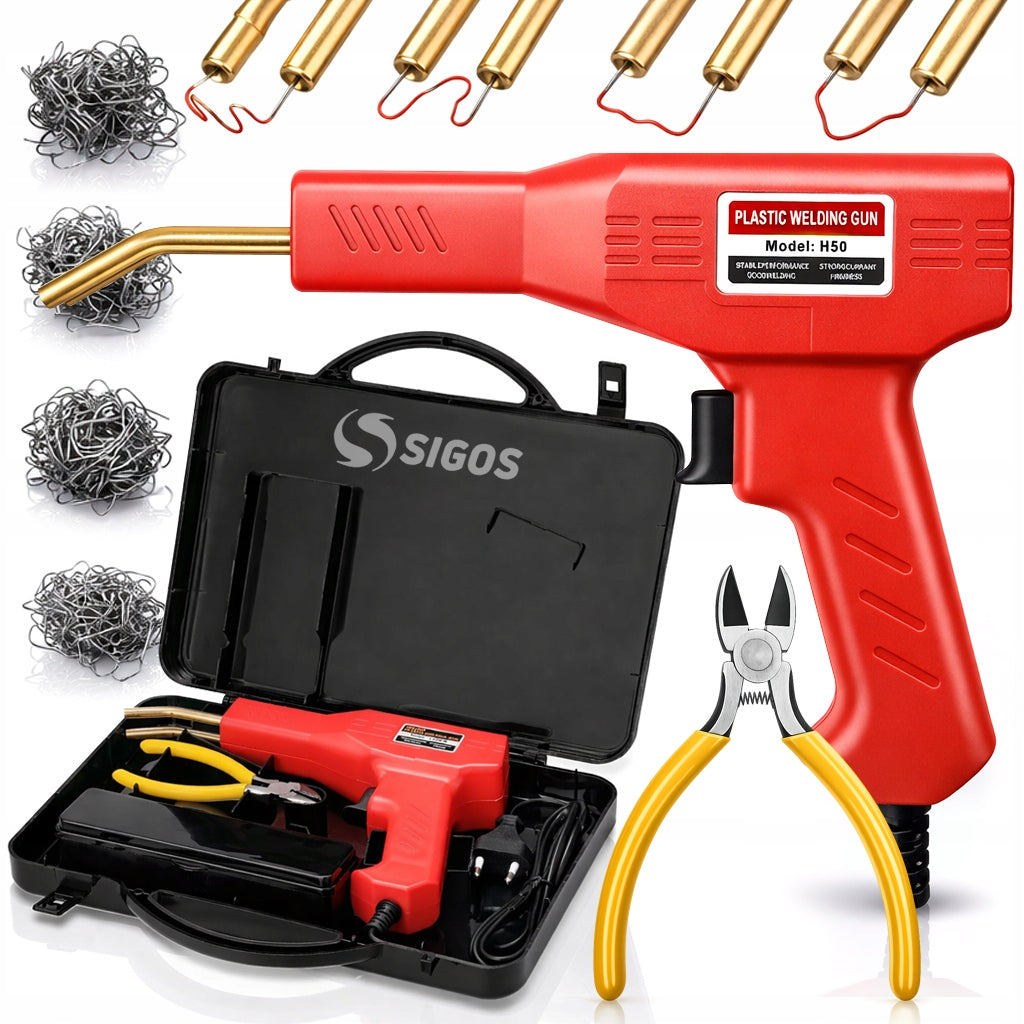 WELDING MACHINE SOLDERING IRON FOR PLASTIC STAPLES SET