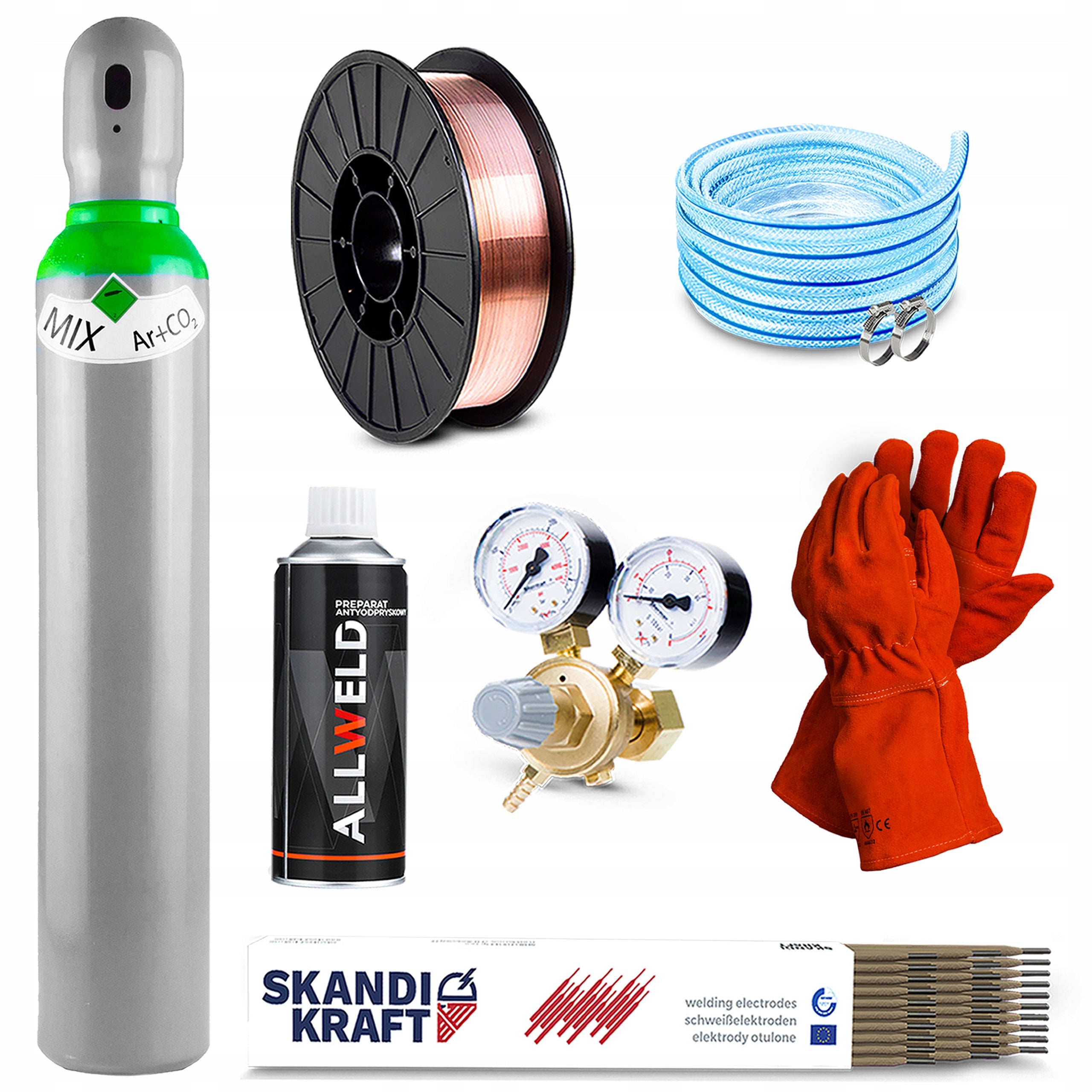WELDING MACHINE SPARTUS EASYMIG 210 PULSE 230V 200A SYNERGY TIG LIFT 2-ROLL Manufacturer code EASYMIG210P-PAK-15-3 #ZESTAW1AK