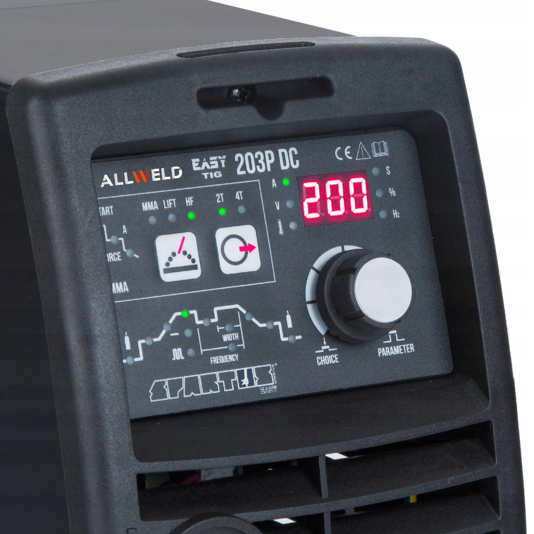 WELDING MACHINE SPARTUS TIG DC PULSE MMA 230V 200A IGBT Packaging status original