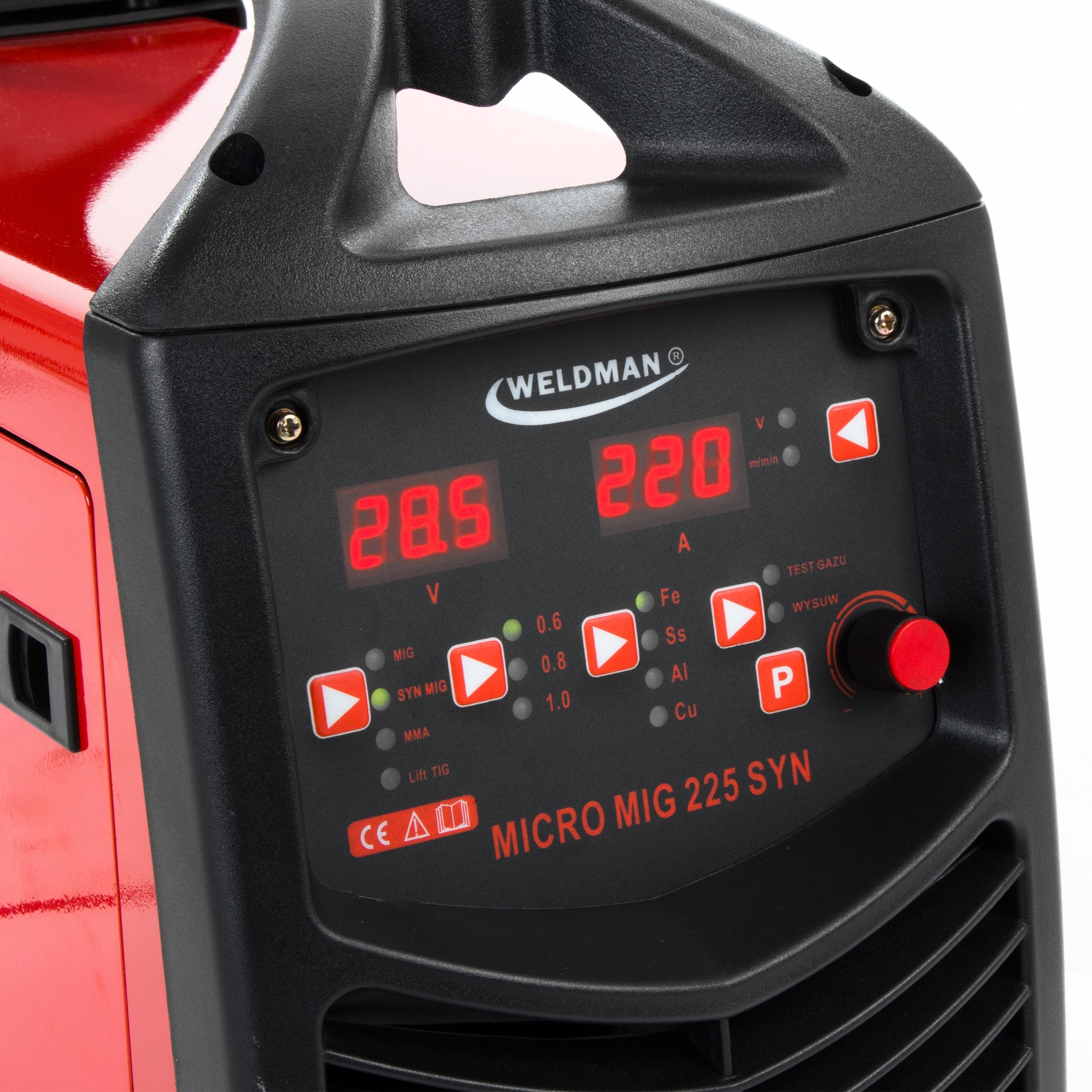 WELDING MIGOMAT INVERTER WELDMAN MICRO MIG 225 220A MMA TIG Synergy EAN (GTIN) 5902701751012
