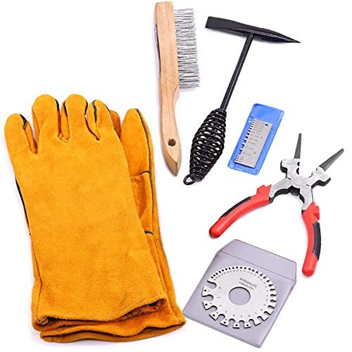 WELDING TOOLS SET OF 6 HAMMER PLIERS BRUSH FOR WELDERS Brand no brand