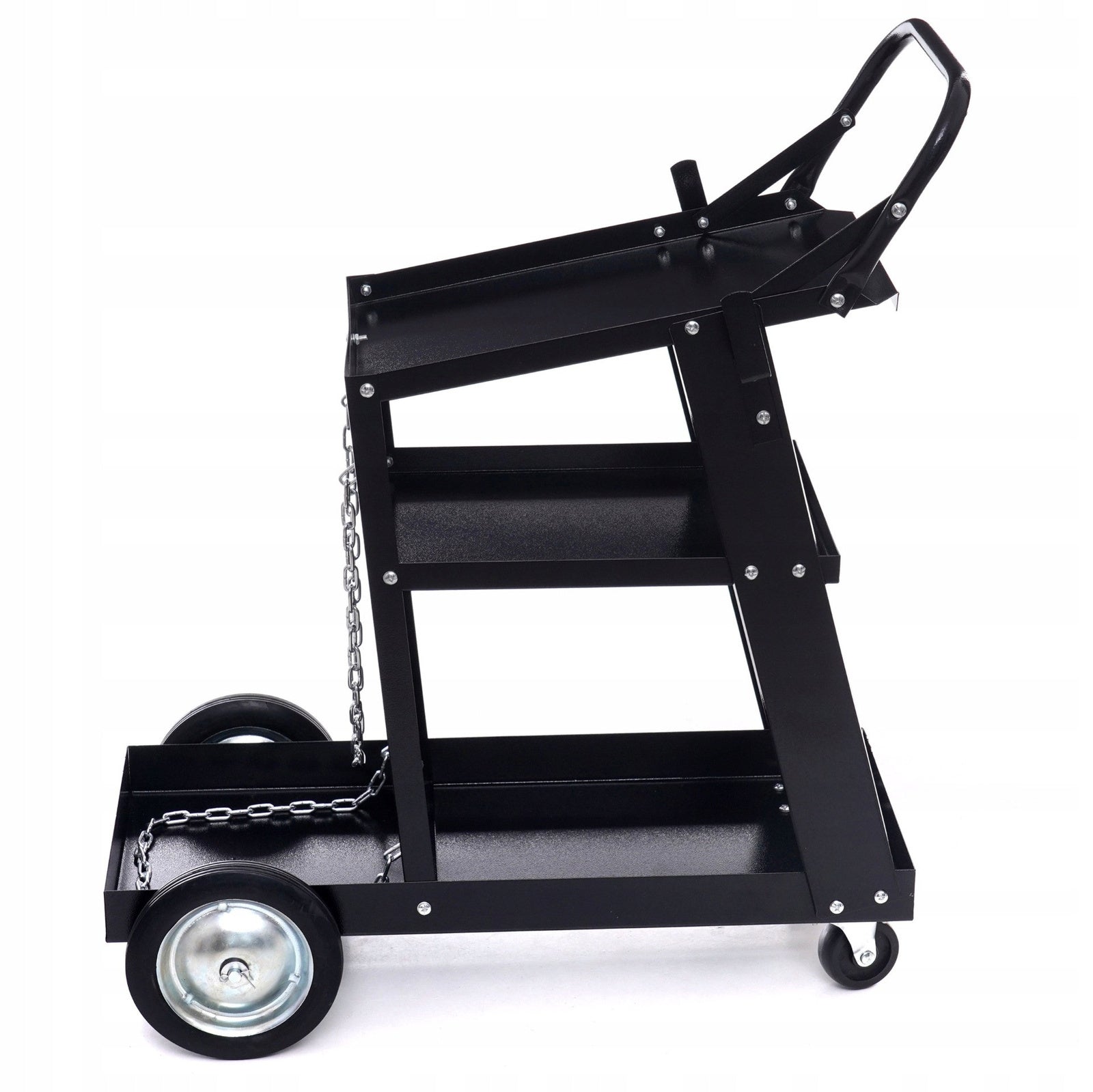 WELDING TROLLEY MAMUTH 3-shelf 85kg 70x37x90cm MOBILE FOR CYLINDER MIGOMAT Brand no brand