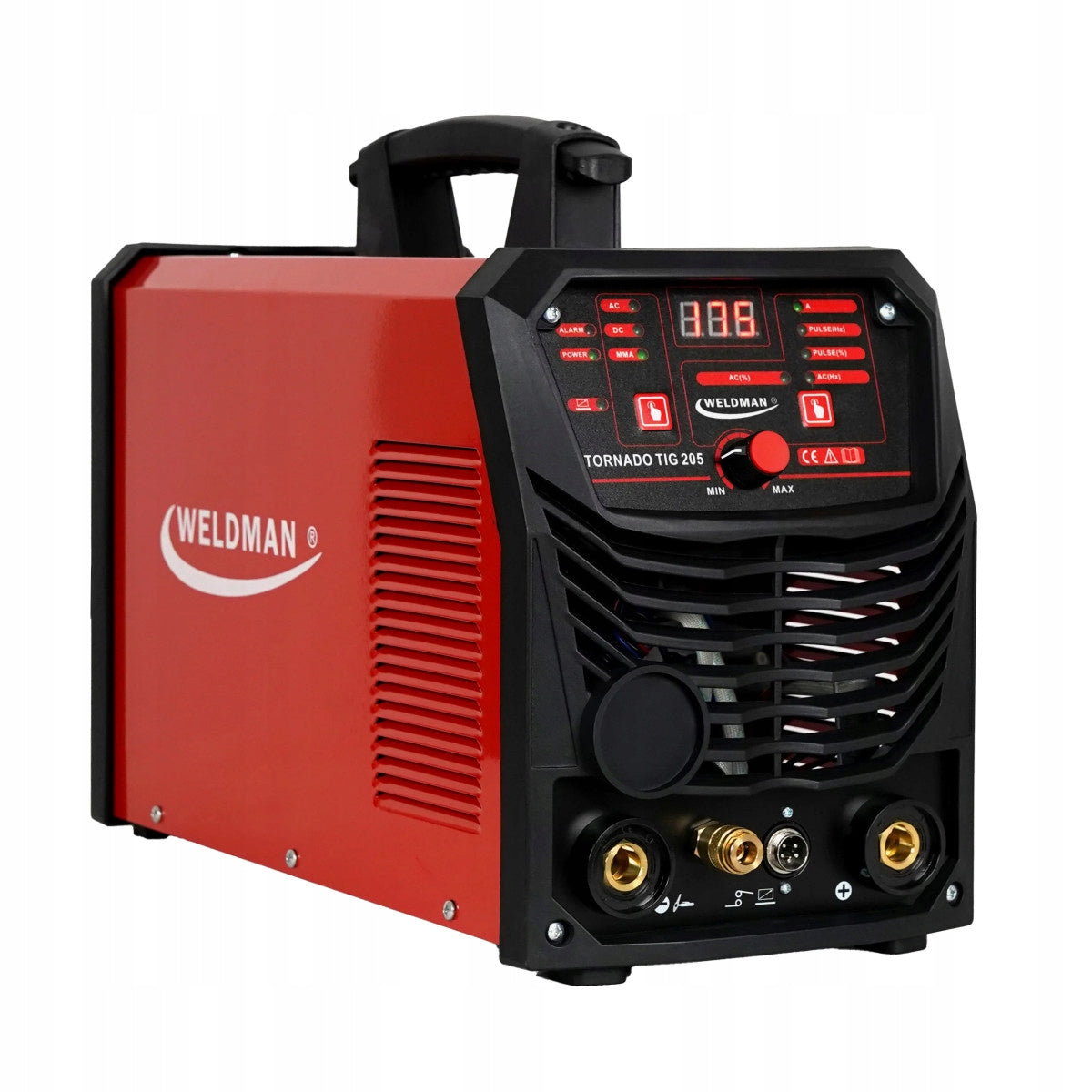 WELDMAN TORNADO TIG 205 AC/DC HF PULS TIG MMA 200A IGBT welding machine Brand Weldman