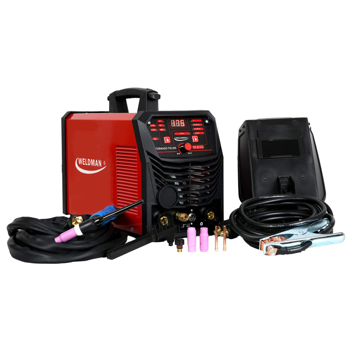 WELDMAN TORNADO TIG 205 AC/DC HF PULS TIG MMA 200A IGBT welding machine Manufacturer code 103 038