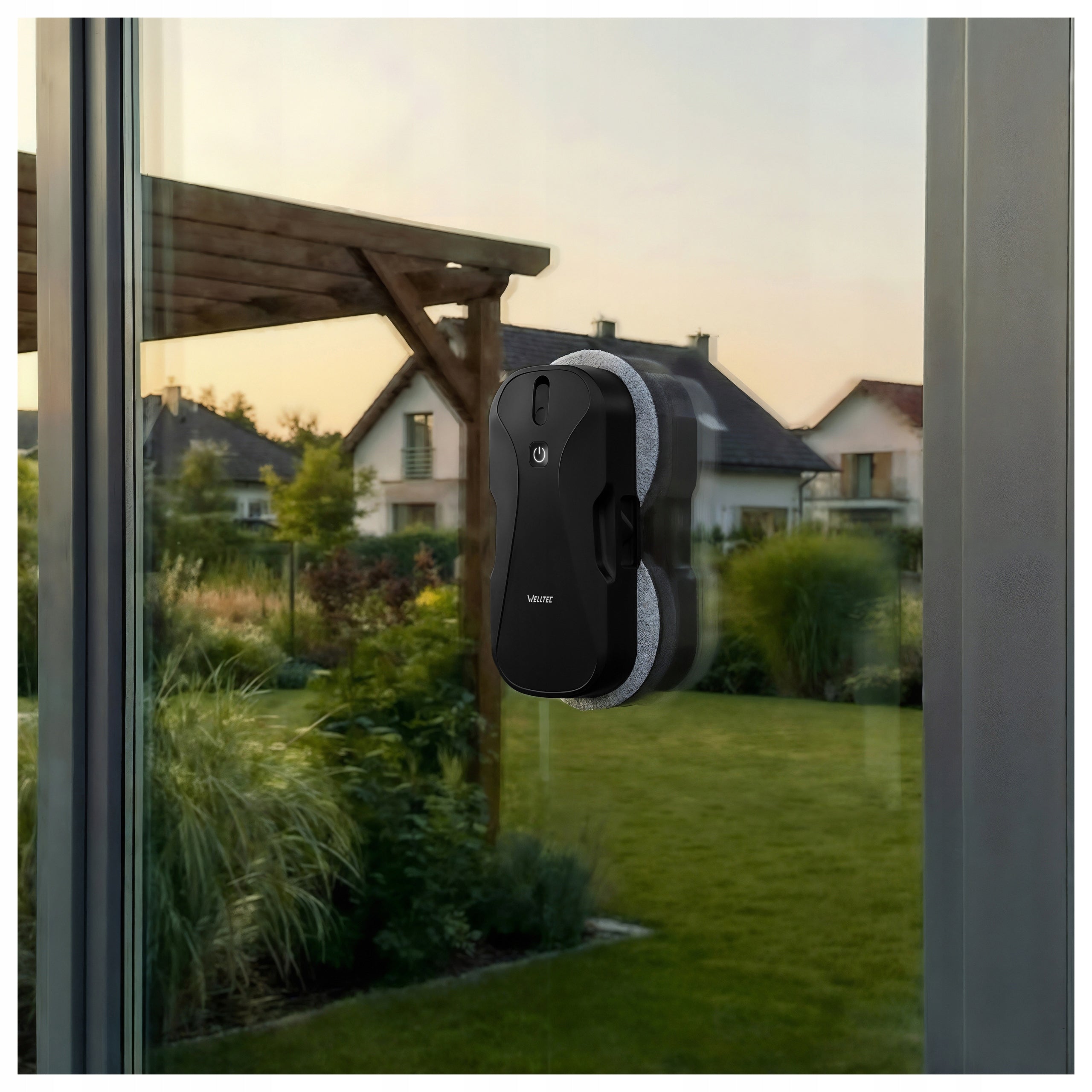 WELLTEC RX11 PRO - WINDOW CLEANER | 4000Pa | WiFi | REMOTE CONTROL + ACCESSORIES Manufacturer code RX11 Pro Black