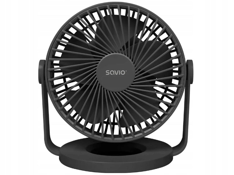 WENTYLATOR BIURKOWY CICHY MOCNY WIATRAK BEZPRZEWODOWY 4 TRYBY USB TYP-C Fan type table
