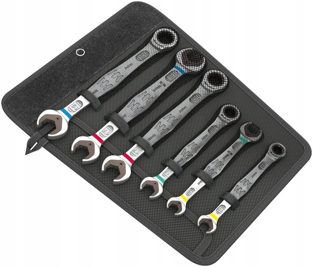 WERA 6000/6002 JOKER SET Set of open-end and combination wrenches 10-19mm