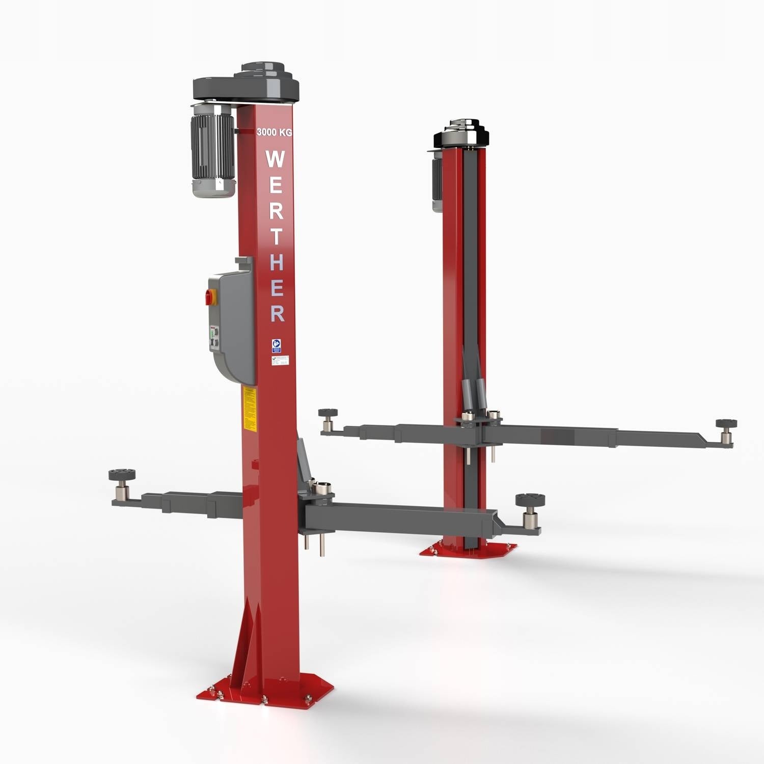 WERTHER 300S 3T TWO-COLUMN LIFT WITH ASSEMBLY