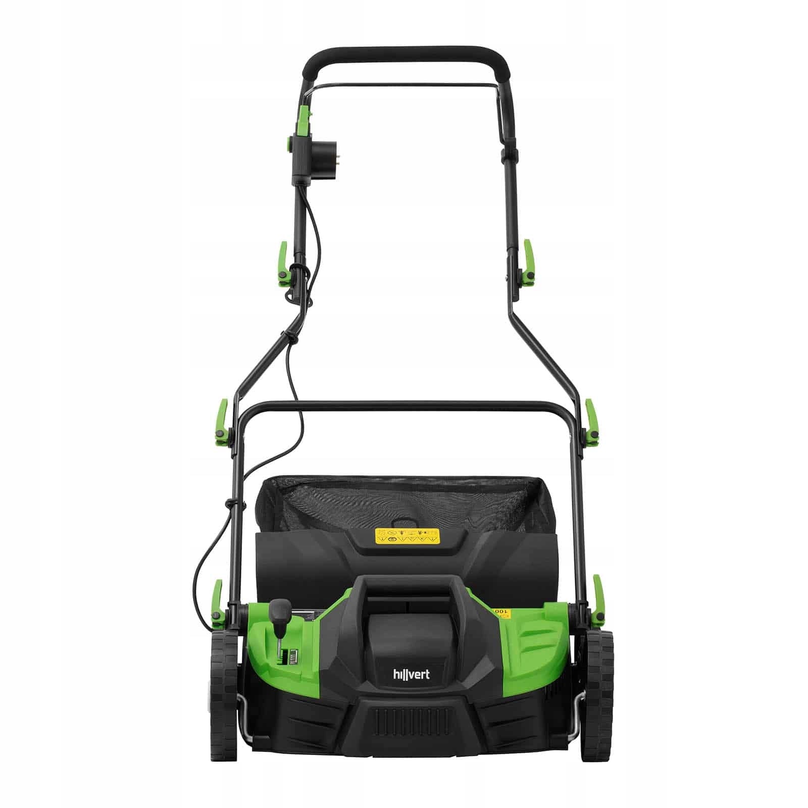 Elektrischer Rasenbelüfter mit Beutel Hillvert 2in1, 36 cm, 1500 W 