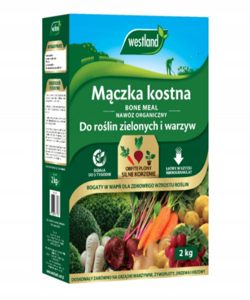 WESTLAND BONE MEAL ORGANIC FERTILIZER FOR GREEN VEGETABLE PLANTS 2KG Manufacturer code 5901688875254